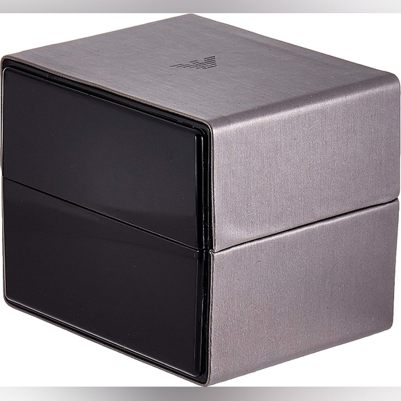 EMPORIO ARMANI Meccanico AR60003 Skeleton Dial Men's Automatic Watch Authentic - Picture 6 of 6